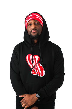 Red/White Beanie