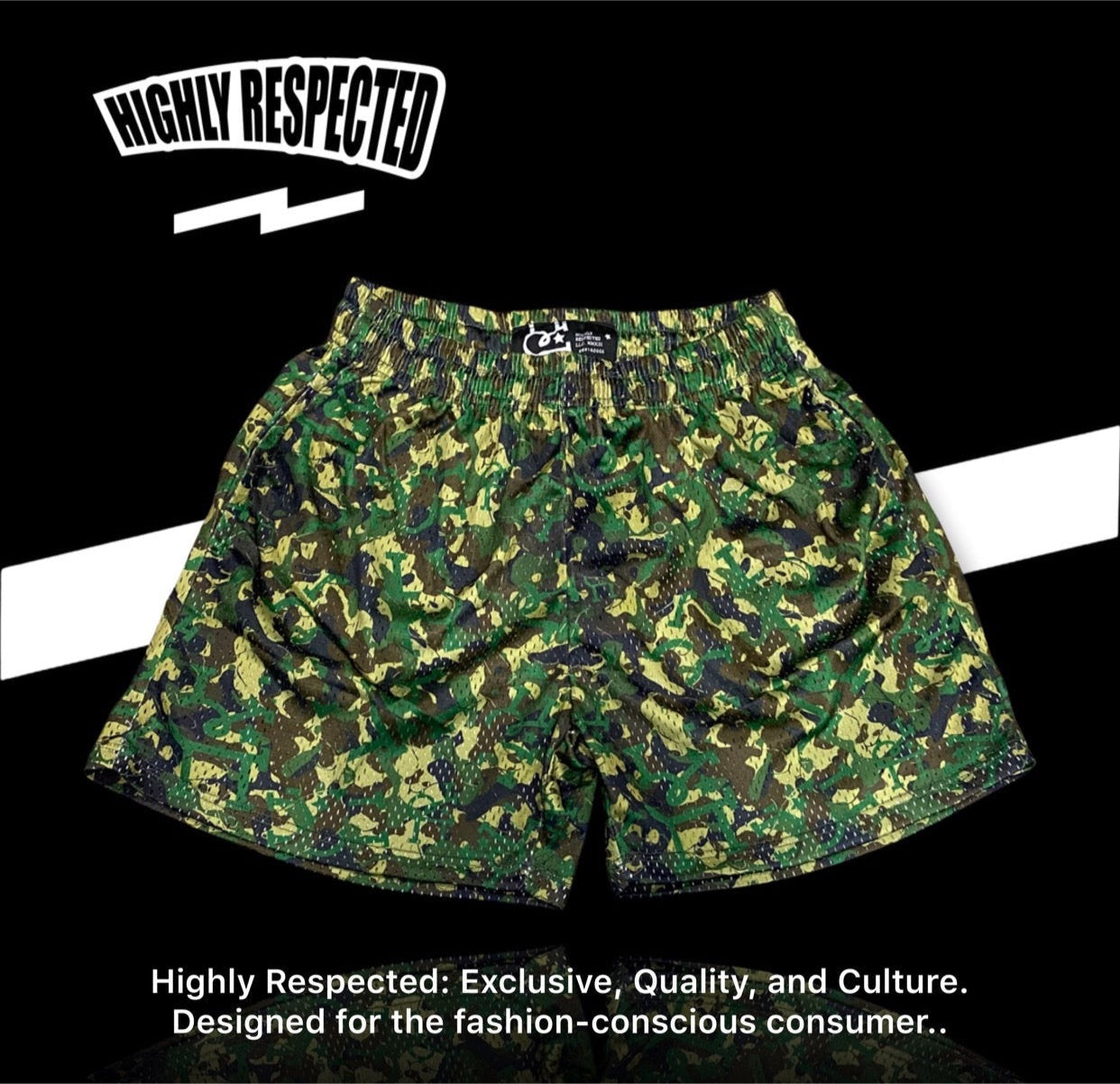 Original HR™️ Camo Mesh Shorts