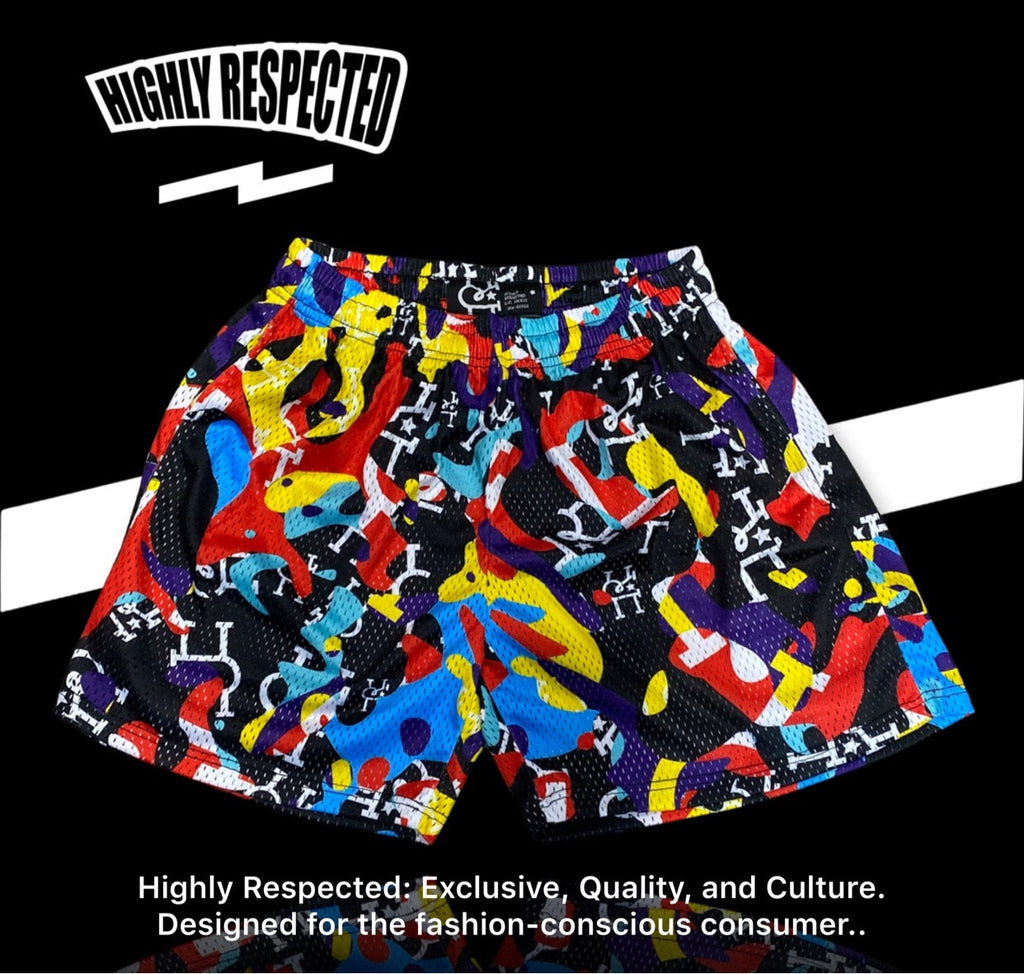 Abstract HR™️ Camp Mesh Shorts